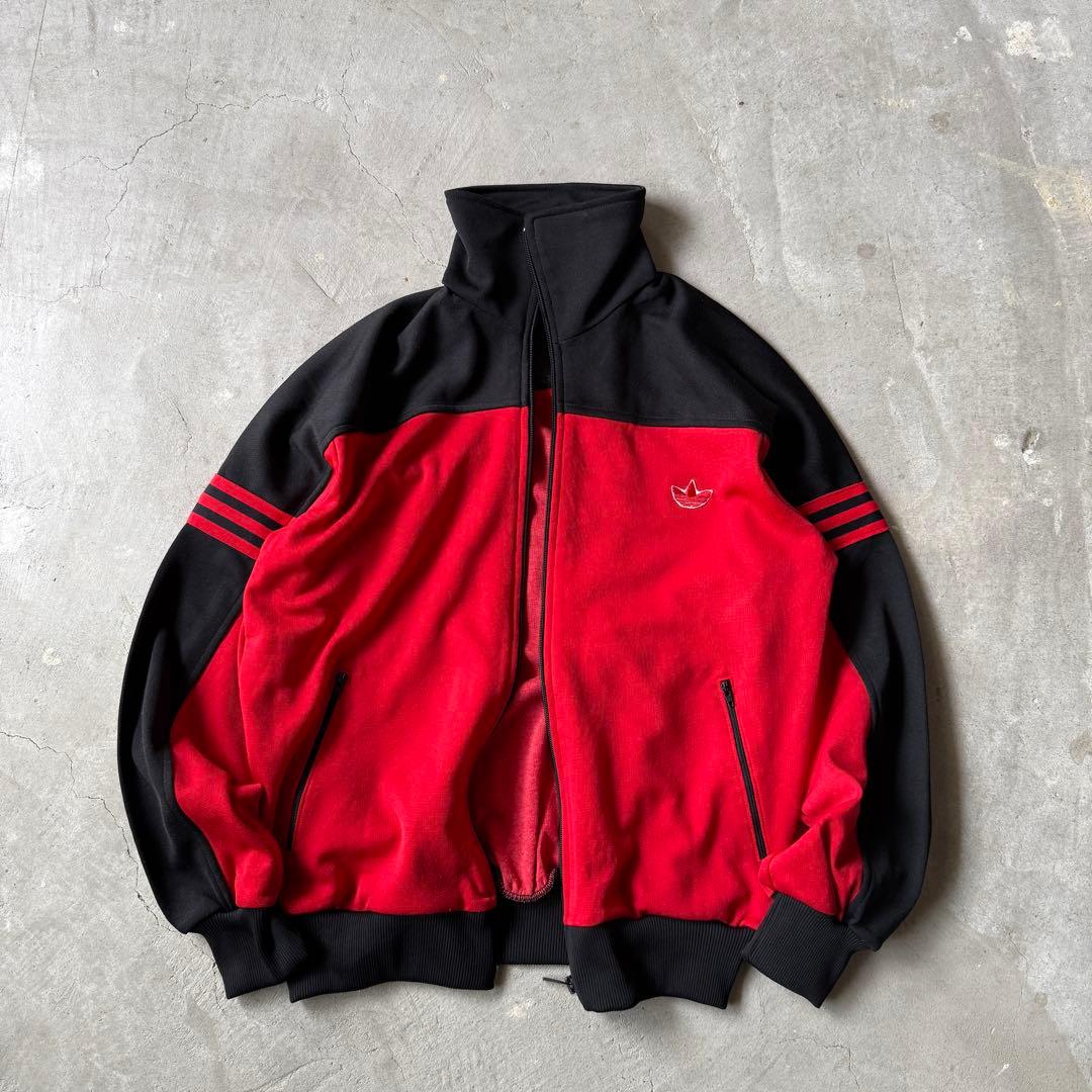 【人気カラー、トラックジャケット】adidas刺繍ロゴ80s常田大希ジャージO.