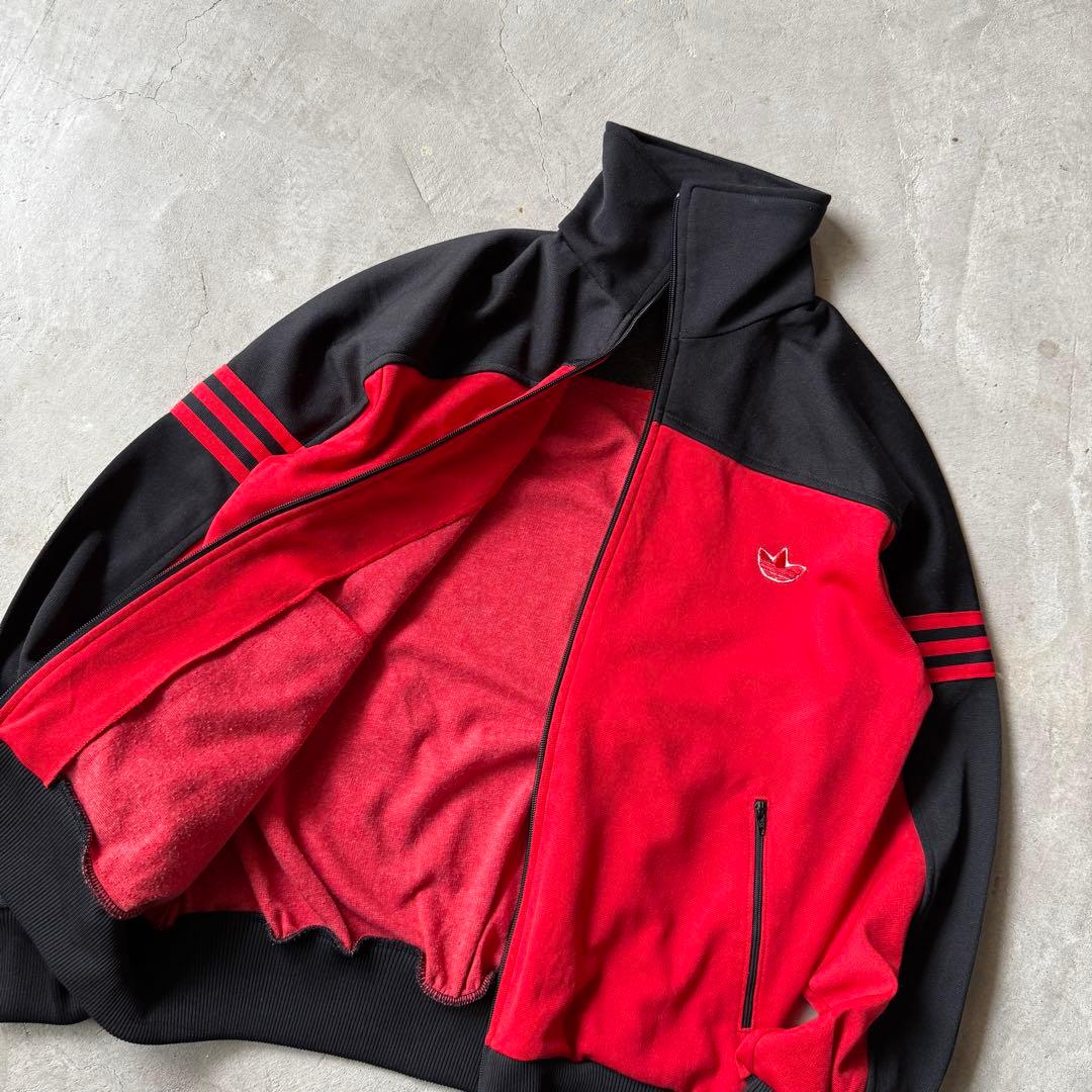 【人気カラー、トラックジャケット】adidas刺繍ロゴ80s常田大希ジャージO.