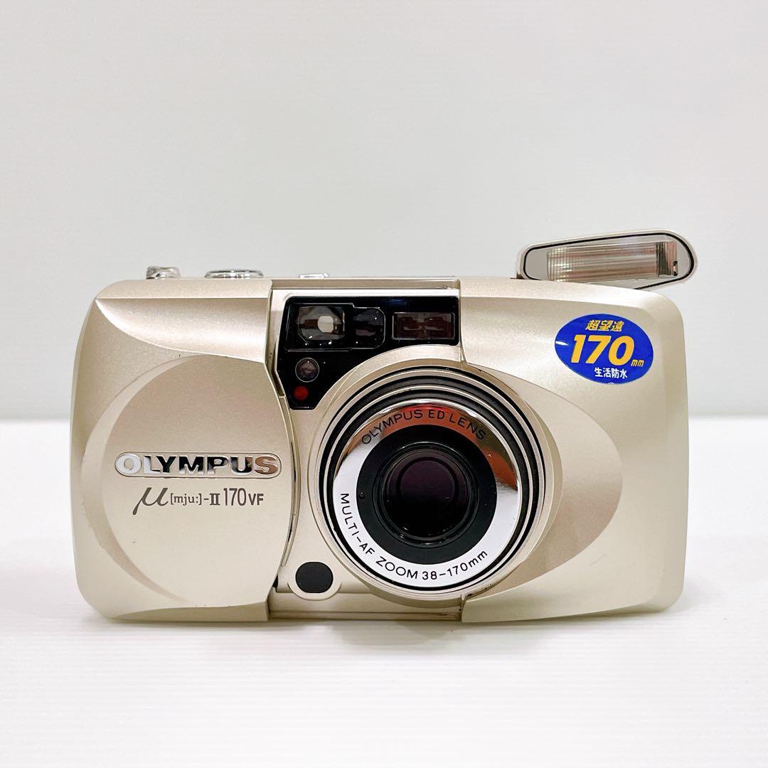 【完動品 美品】OLYMPUS μ【mju:】Ⅱ 170VF
