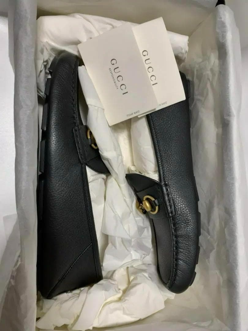 【新品】グッチ ホースビットローファー／ドライビングシューズ 26cm