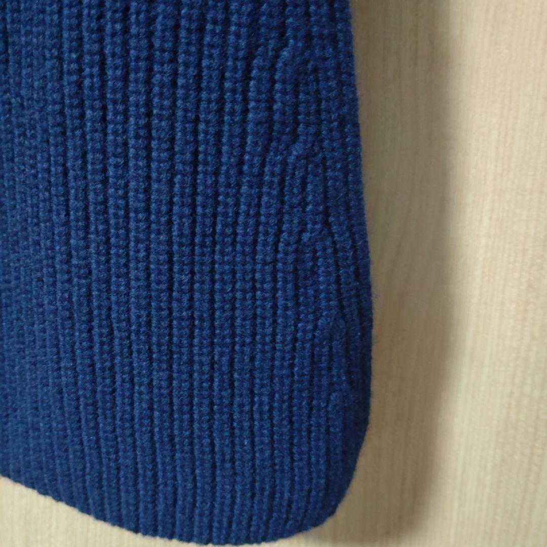 グットグリーフ　ニットスヌード　ネイビー