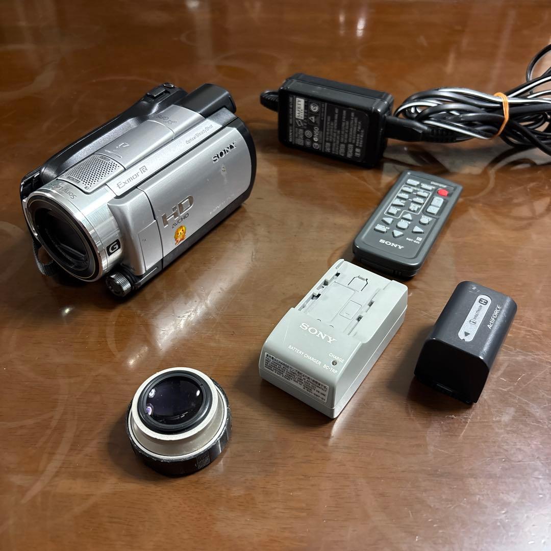 SONY Exmor R HD AVCHD ビデオカメラ本体