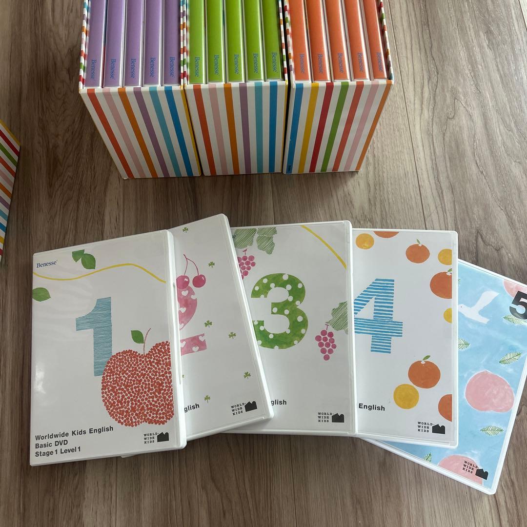 Worldwide Kids English DVD Stage 1 〜 6