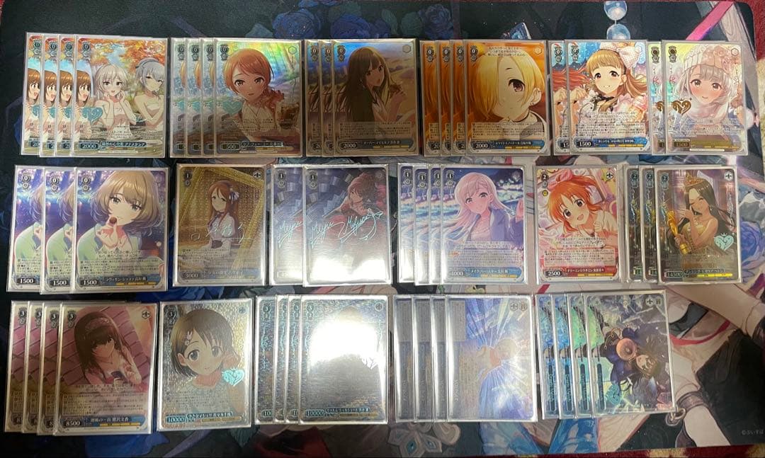 ヴァイス　デレマス　8門デッキ　ホロ多数