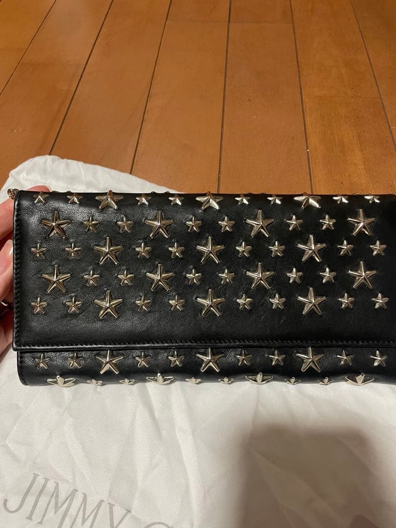 JIMMY CHOO チェーンウォレット
