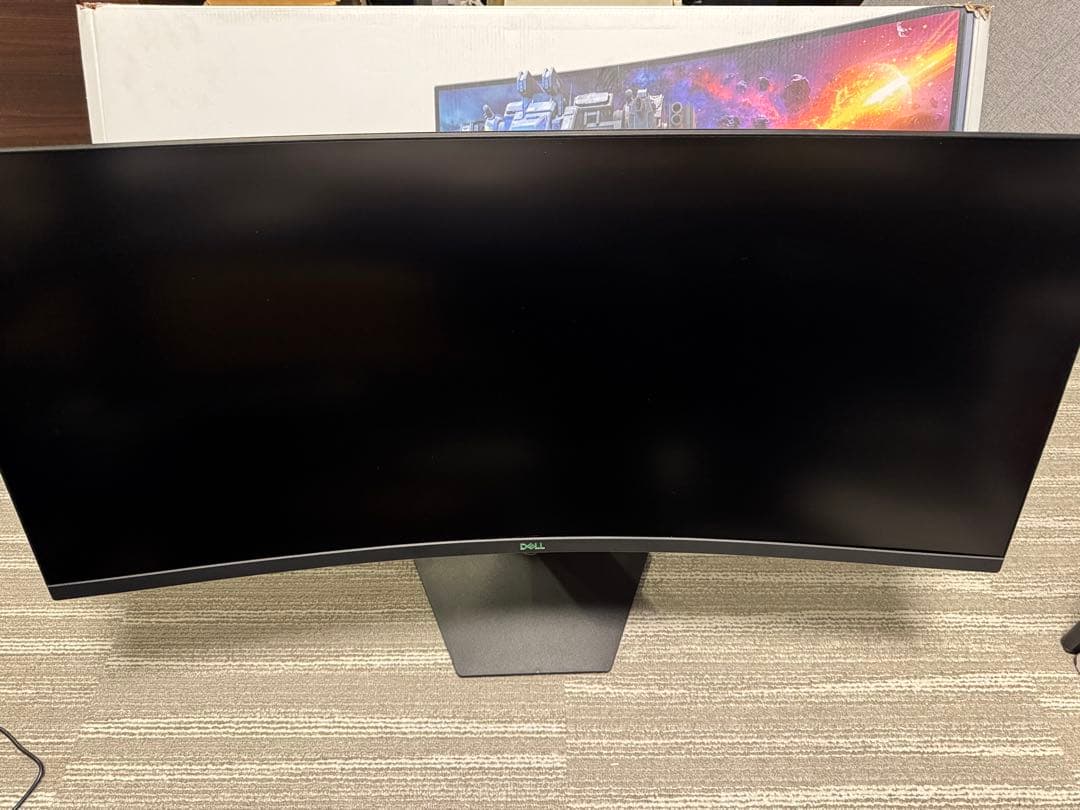 【中古】 Dell S3422DWG 34インチ 曲面 ゲーミングモニター