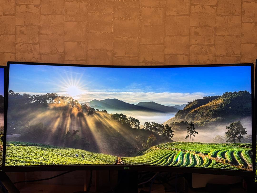 【中古】 Dell S3422DWG 34インチ 曲面 ゲーミングモニター