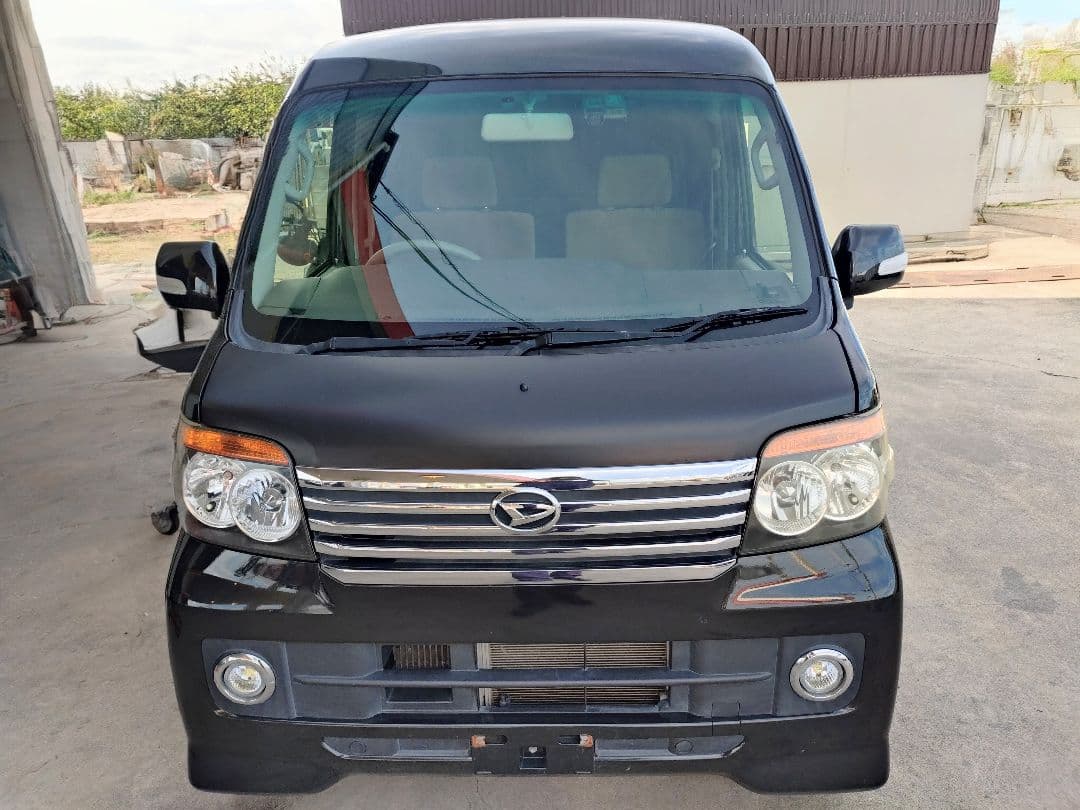 陸送超特価！ アトレーワゴン　ターボ　RXリミテッド　143,000km　黒色