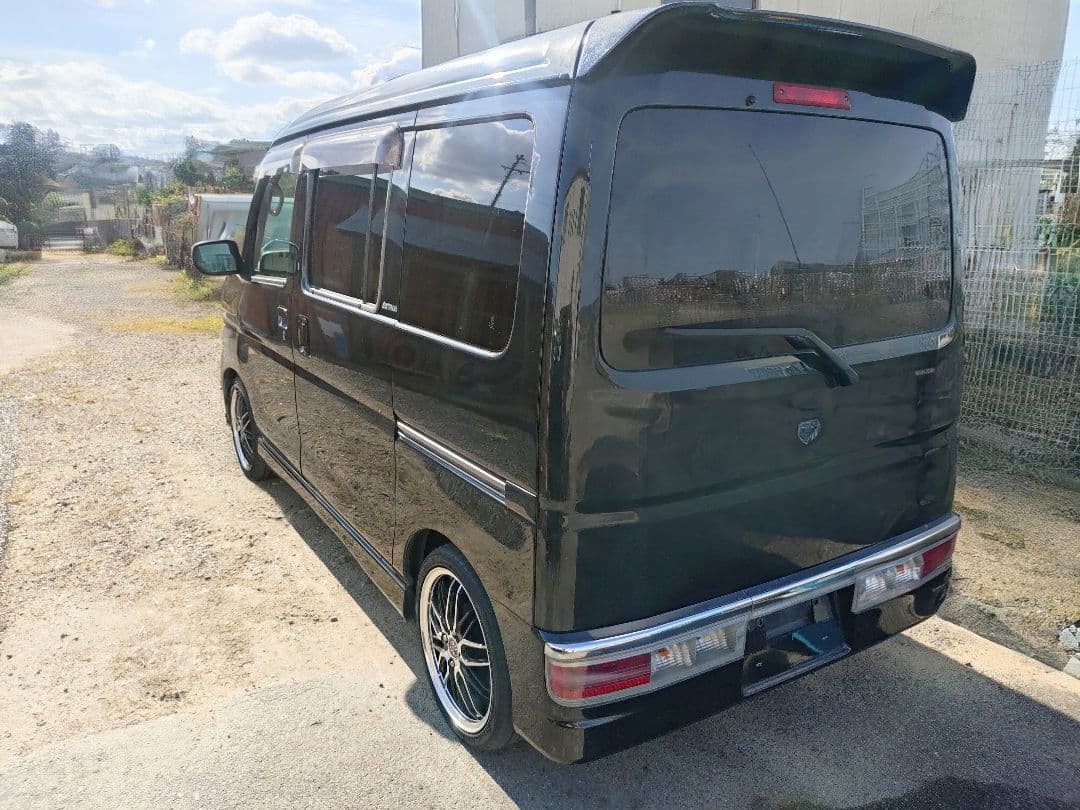 陸送超特価！ アトレーワゴン　ターボ　RXリミテッド　143,000km　黒色