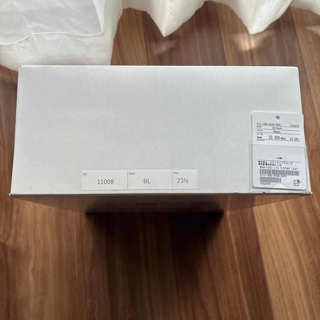 MARW UNITEDARROWS Tストラップローファー