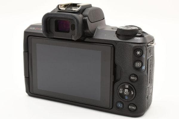 【美品】 キャノン Canon EOS Kiss M レンズキット ミラーレス