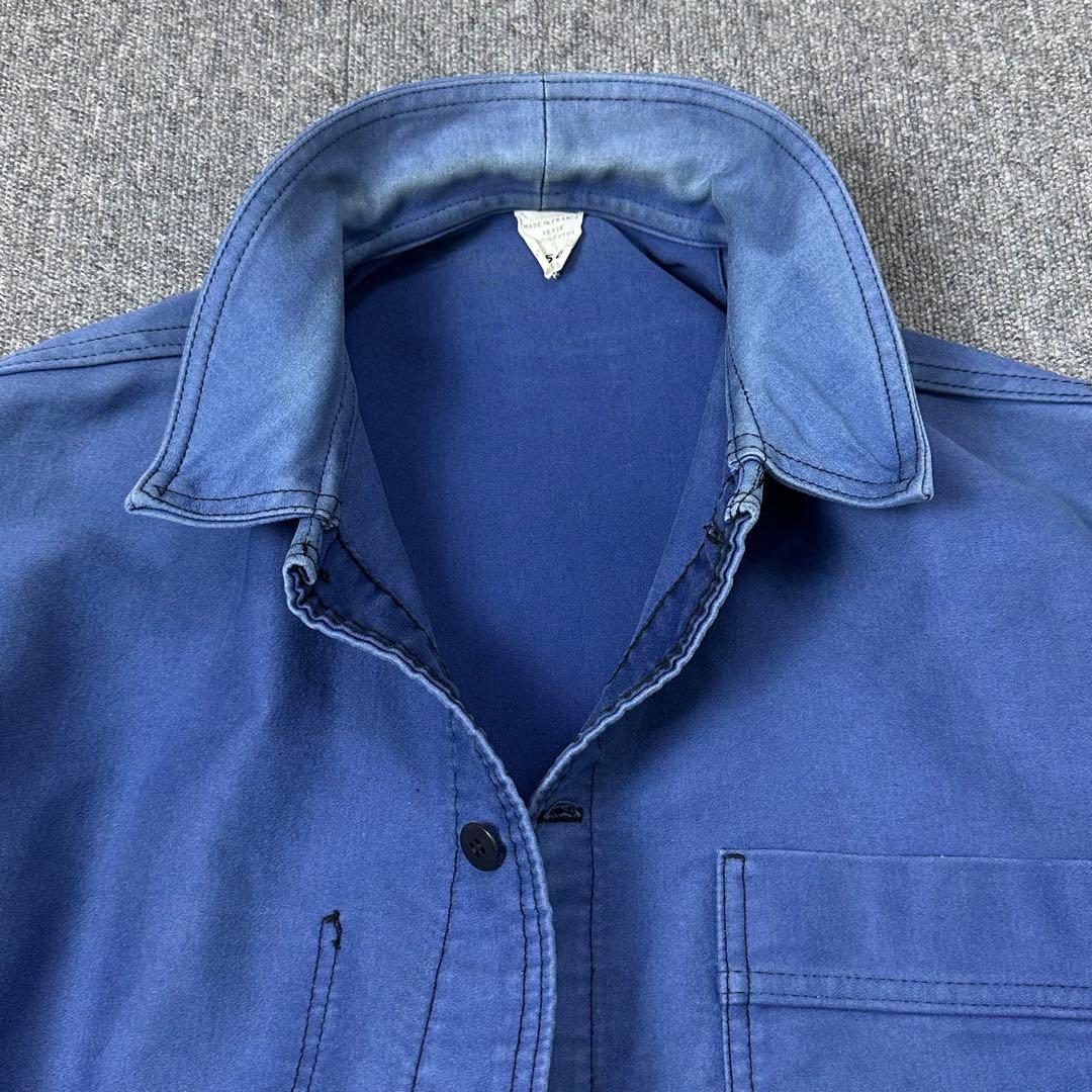 フランス製 モールスキン カバーオール フレンチワークジャケット