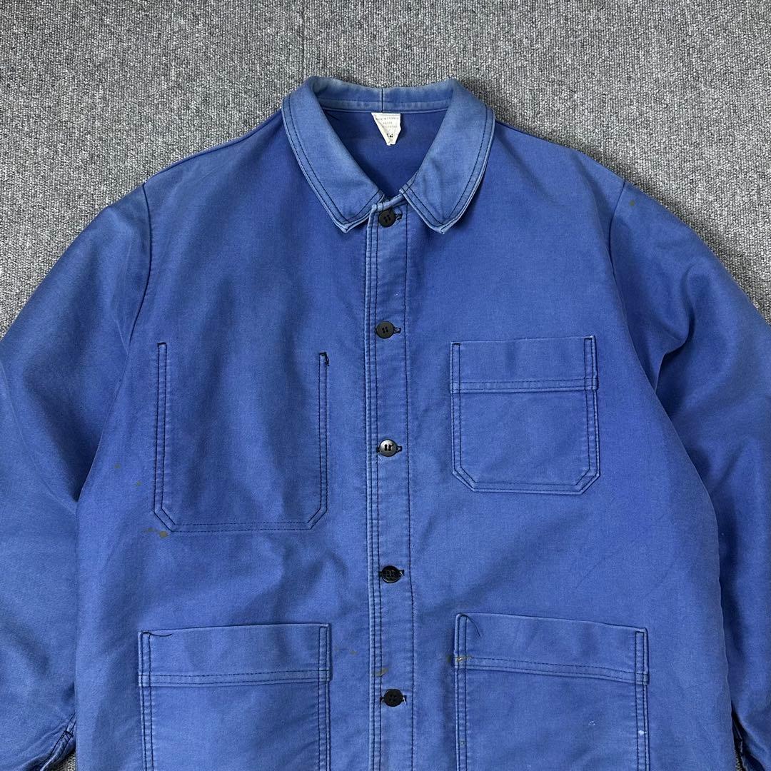 フランス製 モールスキン カバーオール フレンチワークジャケット