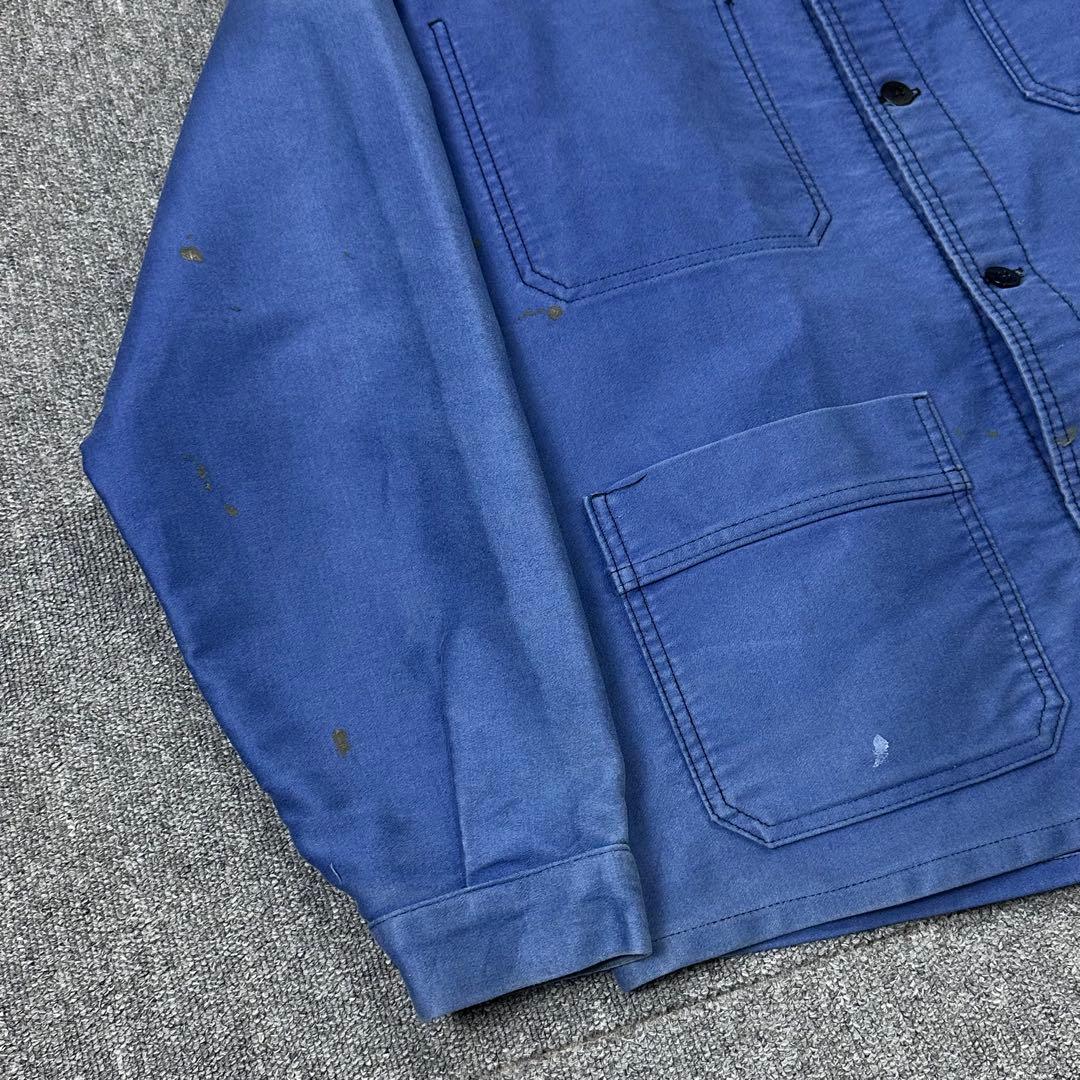 フランス製 モールスキン カバーオール フレンチワークジャケット