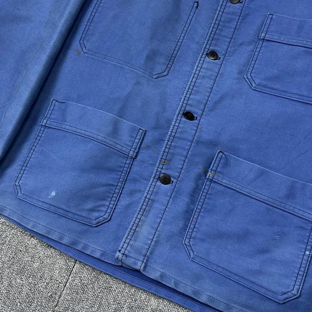 フランス製 モールスキン カバーオール フレンチワークジャケット