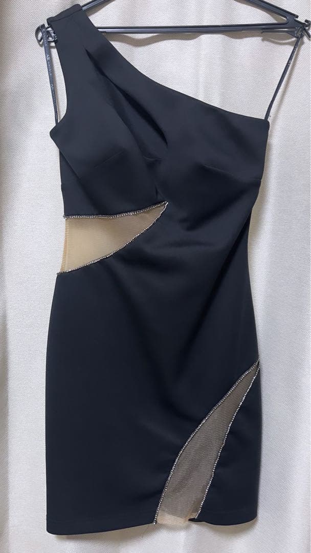 キャバドレス AR エンジェルアール ミニドレス ワンショルダー