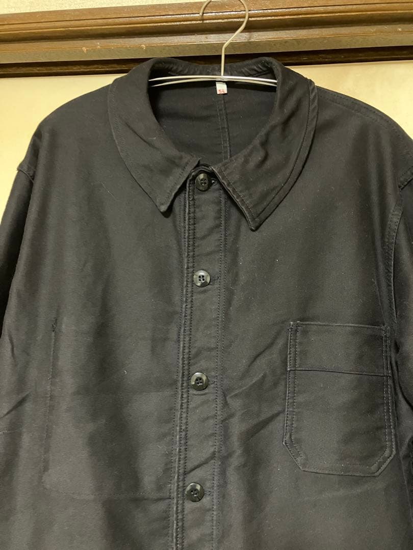 アドルフラフォン ブラック モールスキン 50s〜60s 黒 ジャケット