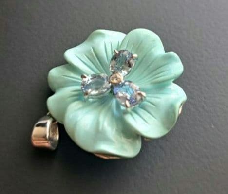 【美品】ネックレス(花びら型)