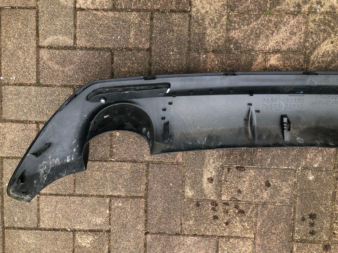 クラウンアスリート210後期3.5 リアアンダースポイラー