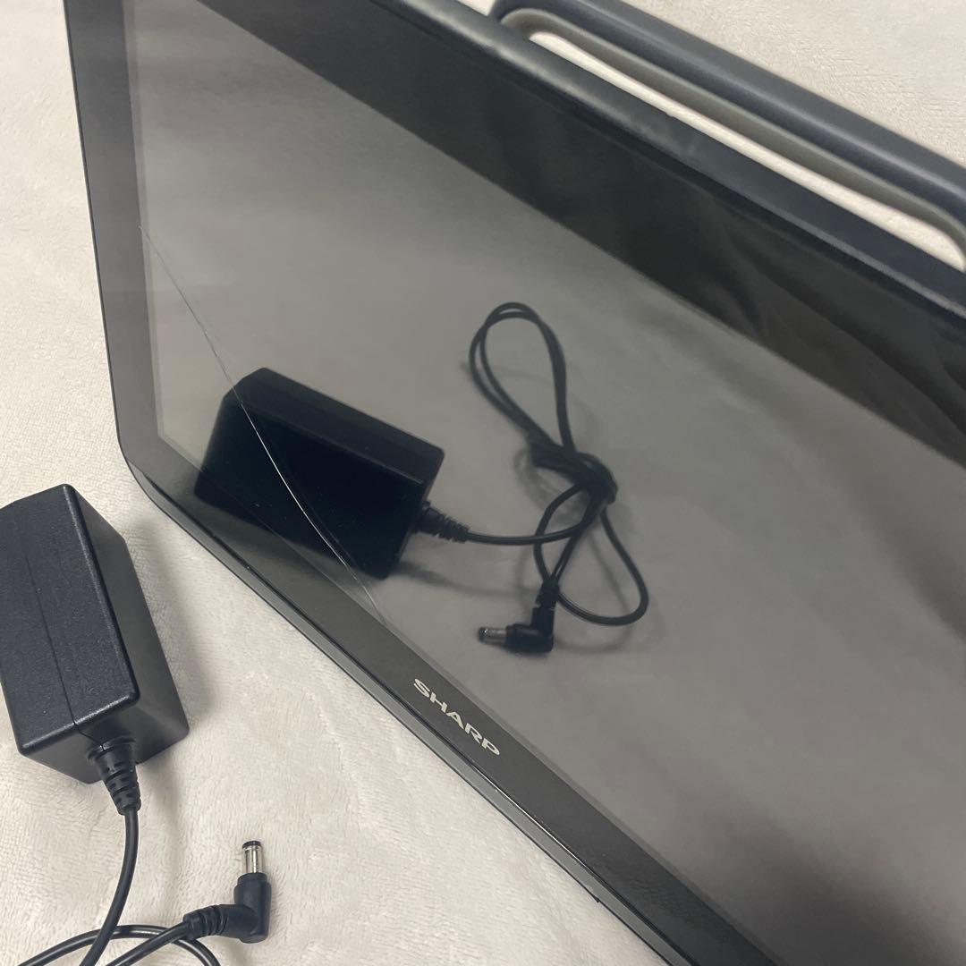 12V型　SHARP AQUOSポータブルテレビ　AQUOSチューナー　セット