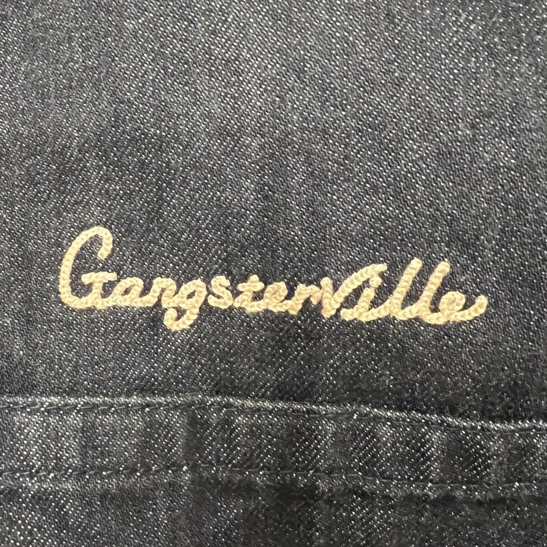 ⭐️激レア⭐️GangsterVille ギャングスタービル　デニムジャケット　Ｌ