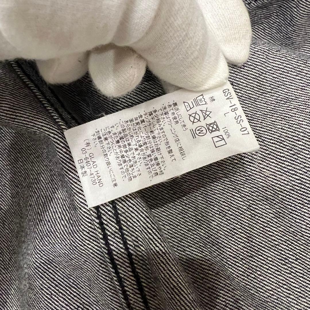 ⭐️激レア⭐️GangsterVille ギャングスタービル　デニムジャケット　Ｌ