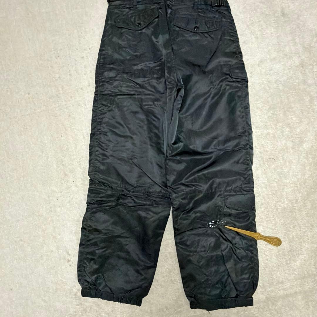 Supreme nylon flight pant black m 訳あり美品