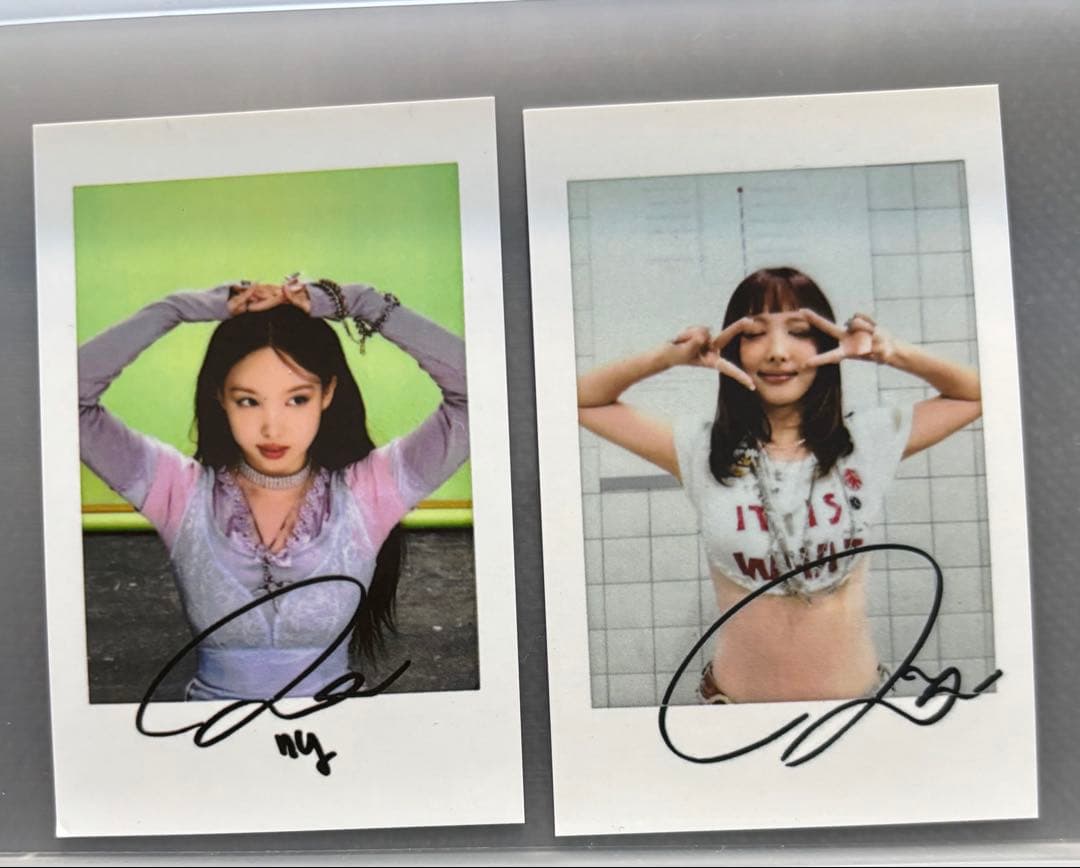 TWICE ナヨン 上海サイン会限定トレカ　2枚セット