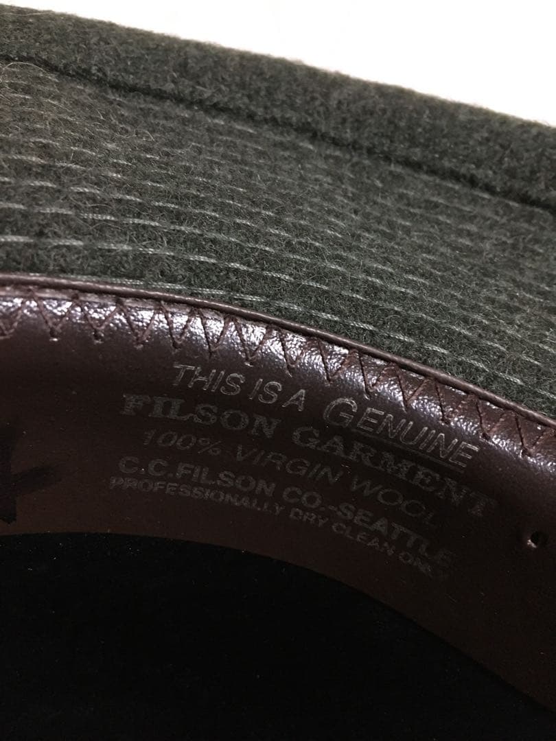 FILSON ウール パッカーハットグリーン フィルソン　アンティーク