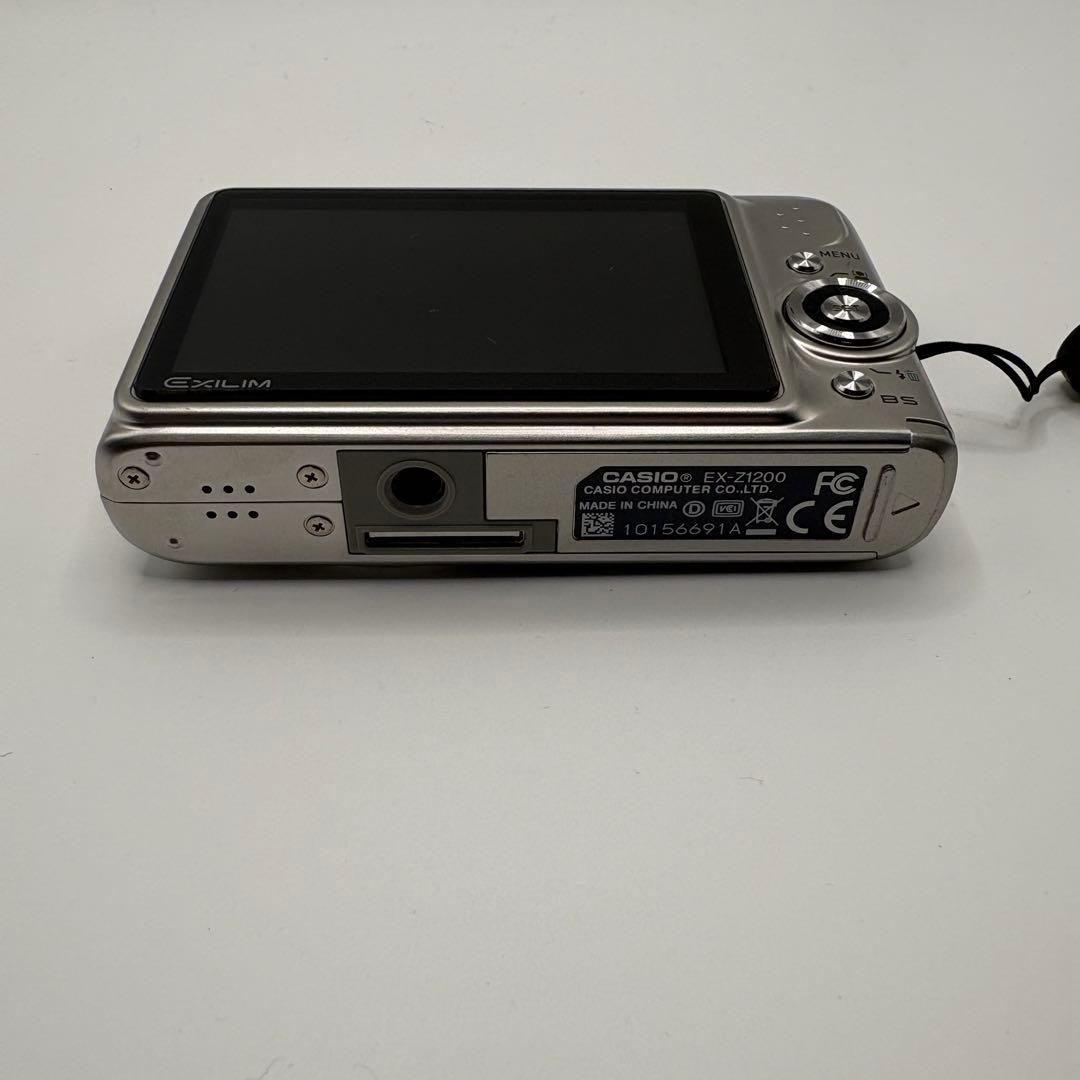 CASIO EX-Z1200 シルバー 動作確認済み コンデジ デジタルカメラ