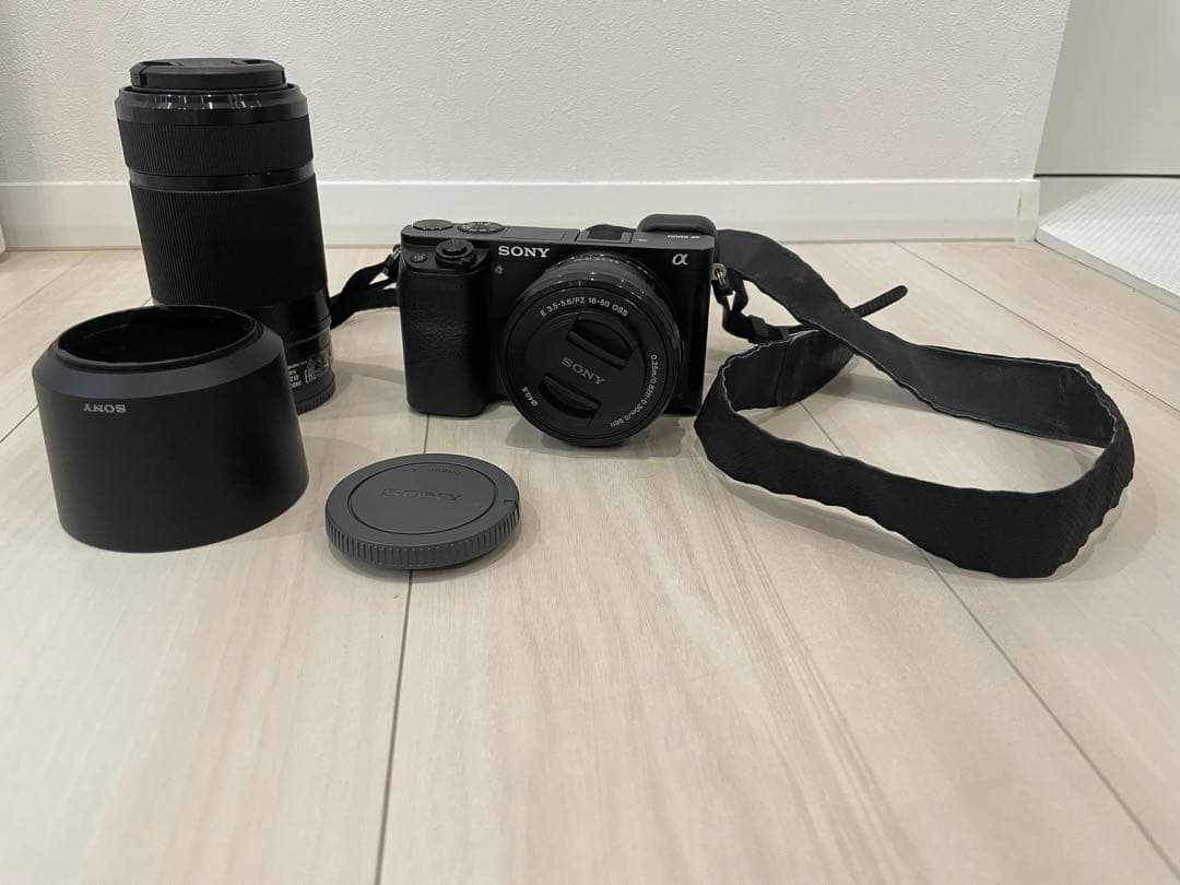 SONY α6000 ミラーレスカメラ ダブルズームレンズ