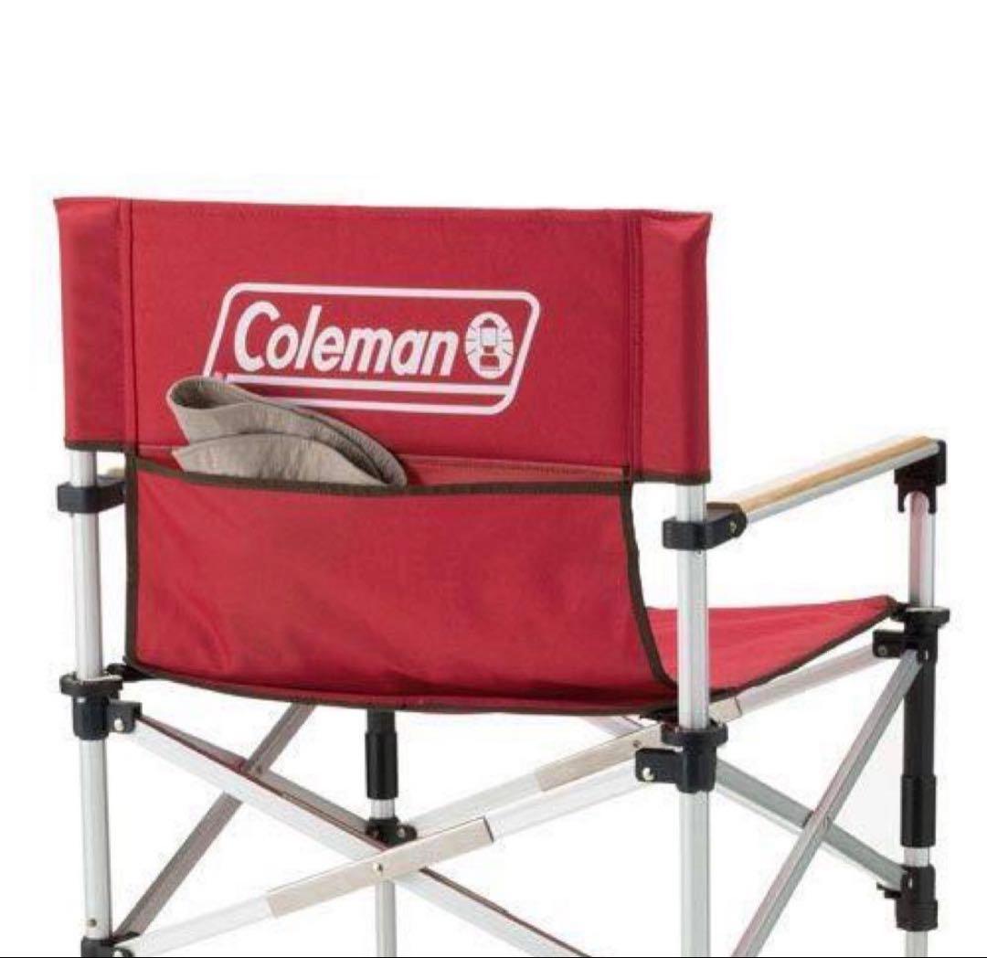 （2個セット）Coleman アウトドアチェア レッド