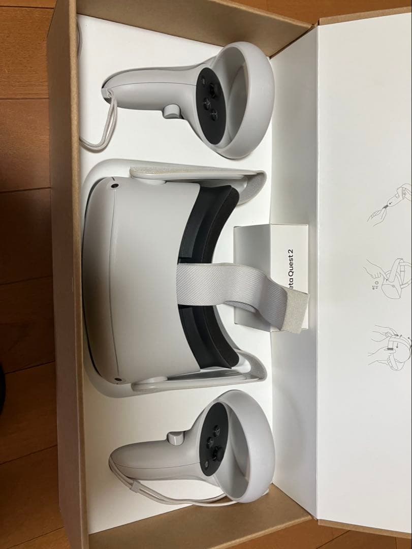  Quest2 128GB VRヘッドセット メタクエスト
