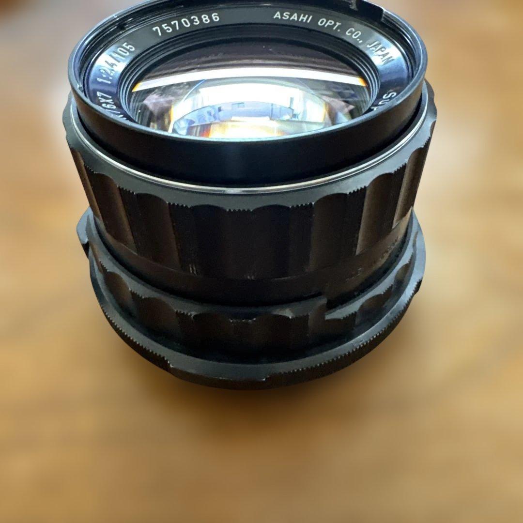 Pentax 6x7 Takumar 105mm f/2.4 レンズ