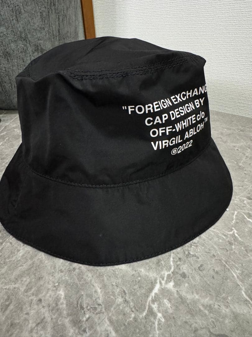 Off-White c/o Virgil Ablohバケットハット オフホワイト