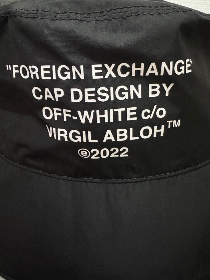 Off-White c/o Virgil Ablohバケットハット オフホワイト