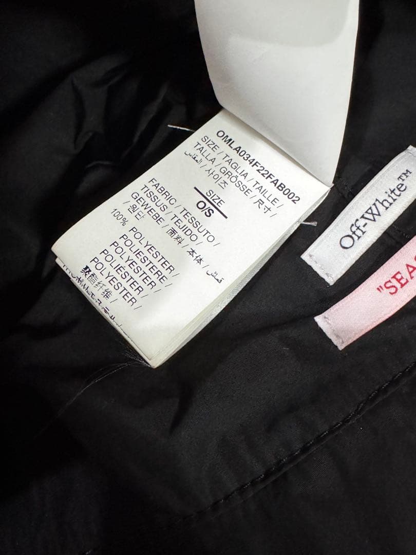 Off-White c/o Virgil Ablohバケットハット オフホワイト