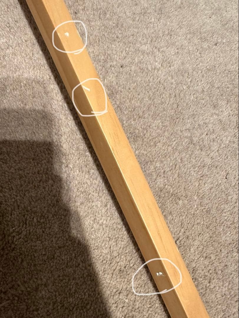 テレビ台　天然木　テレビスタンド　無垢材　壁掛け風　タンスのゲン　高さ調節可能