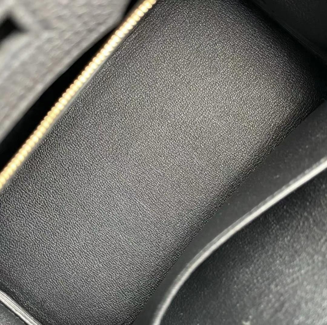 HERMES バーキン 25 ブラック ハンドバッグ