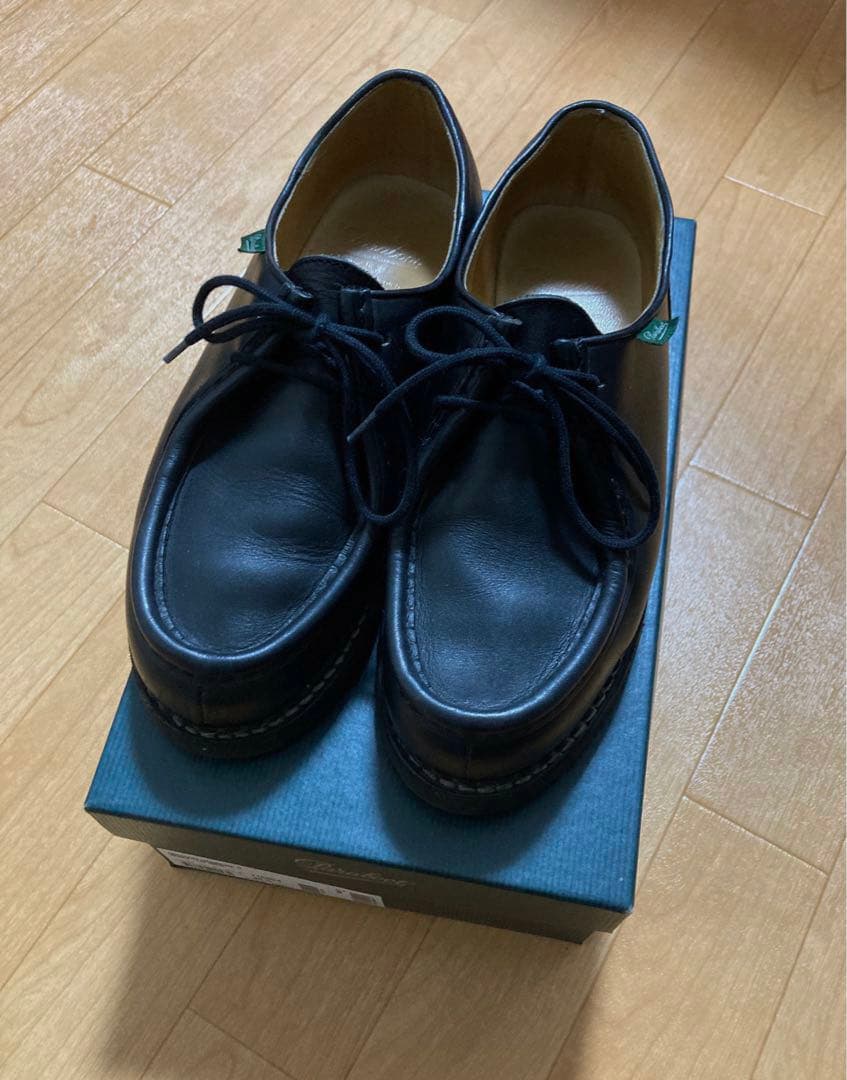 美品 Paraboot MICHAEL 40 1/2 Noir 箱付き