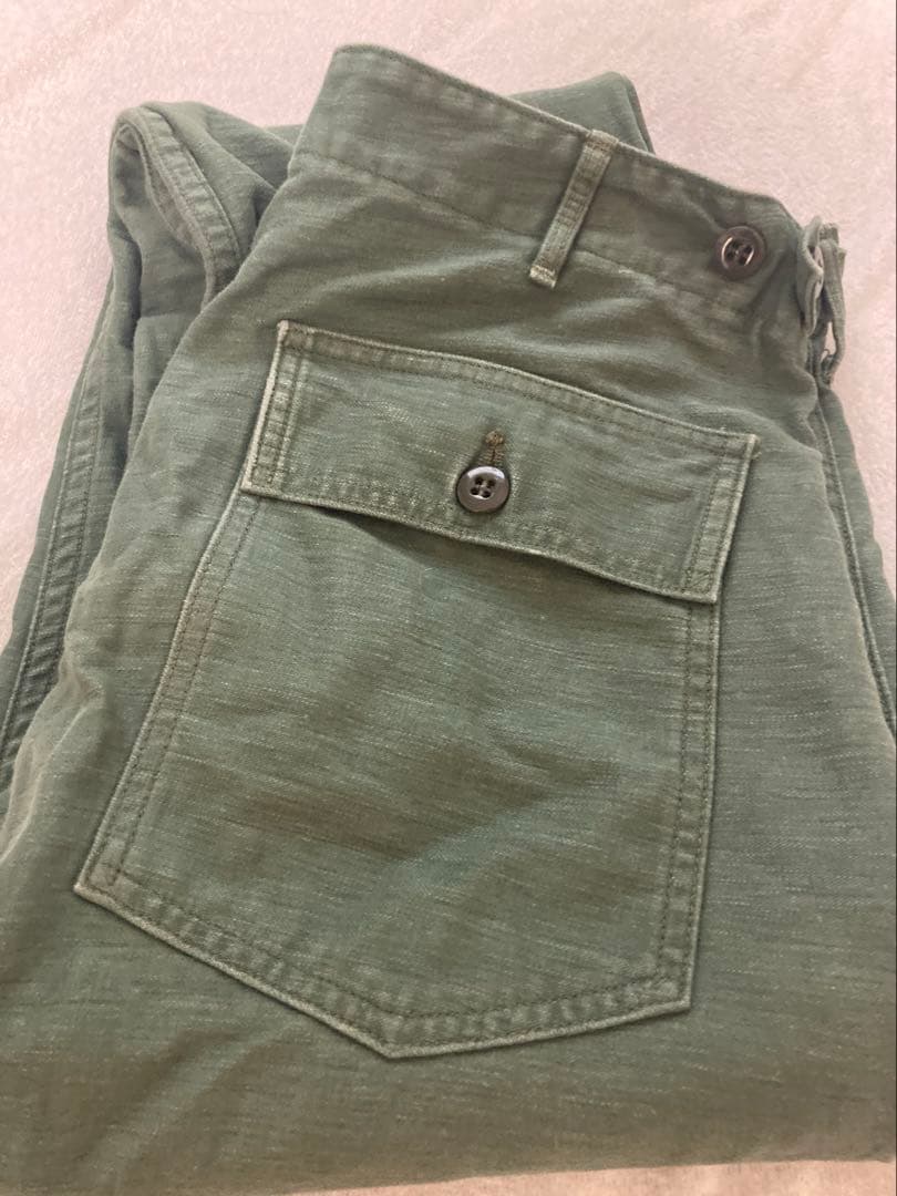 オアスロウ　orslow ファティーグパンツ　ベイカーパンツ