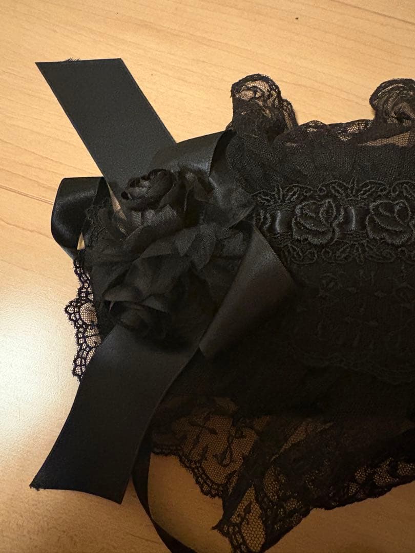 モワメームモワティエ　黒ヘッドドレス