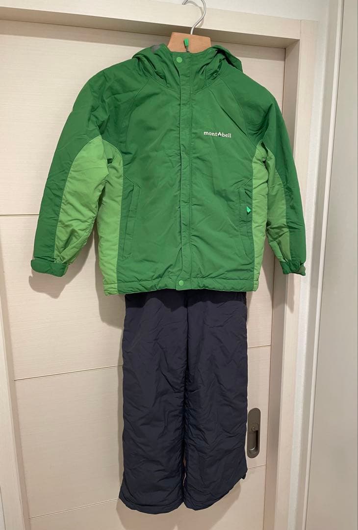 montbell 子ども用スキー/スノボウェア 上下セット　130cm