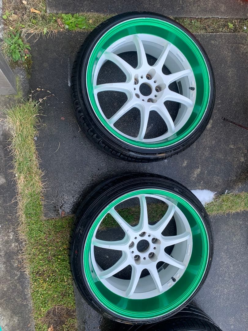 19インチWORK EMOTION D9R 9.5j 10.5jカスタムペイント