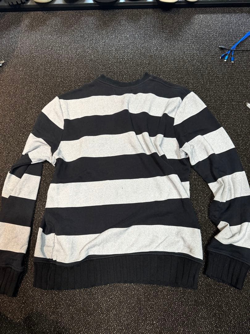 AMIRI アミリ18ss カシミアボーダースウェット Sサイズ SWEAT