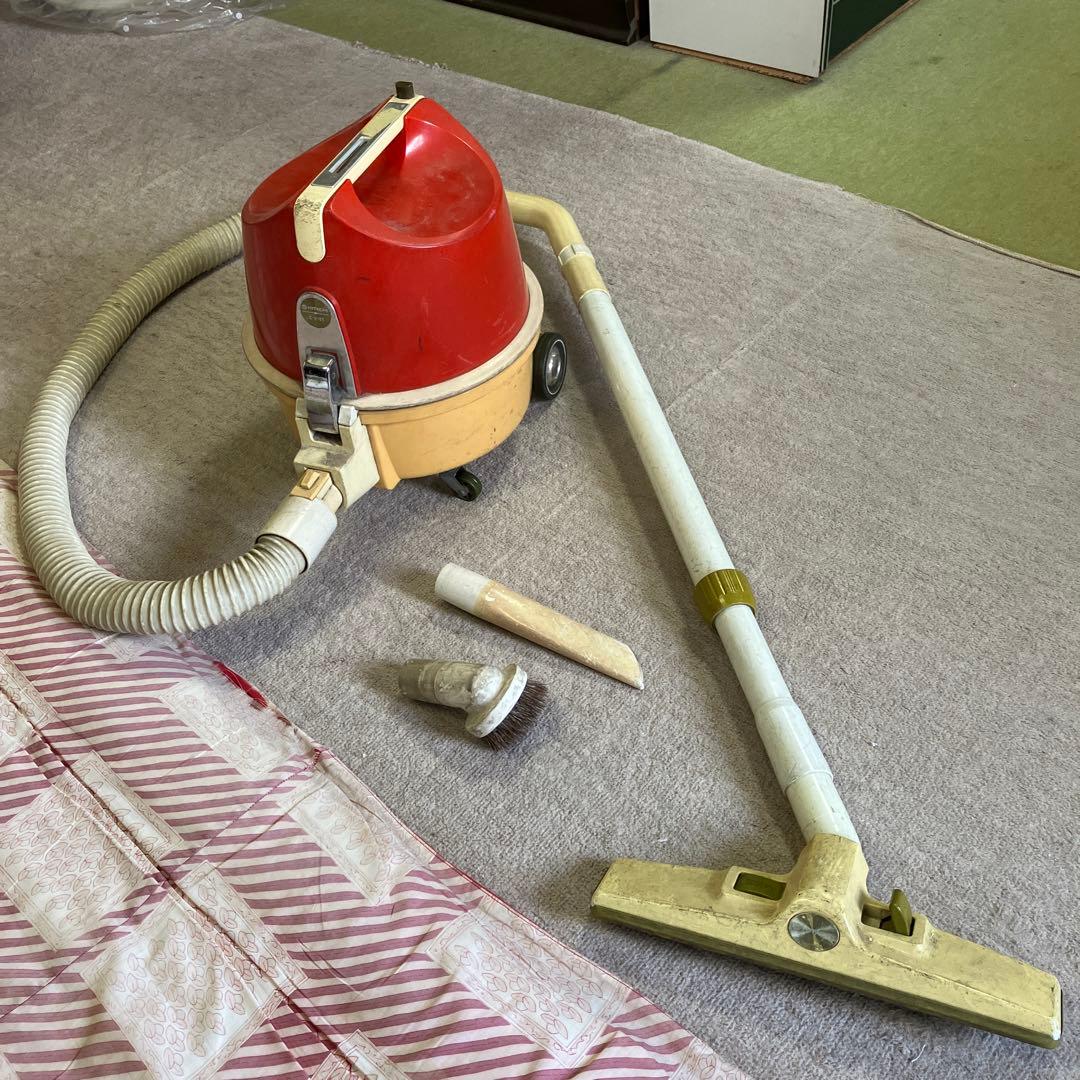 掃除機　昭和レトロ　昭和40年代　日立　HITACHI チリコン　動作確認済