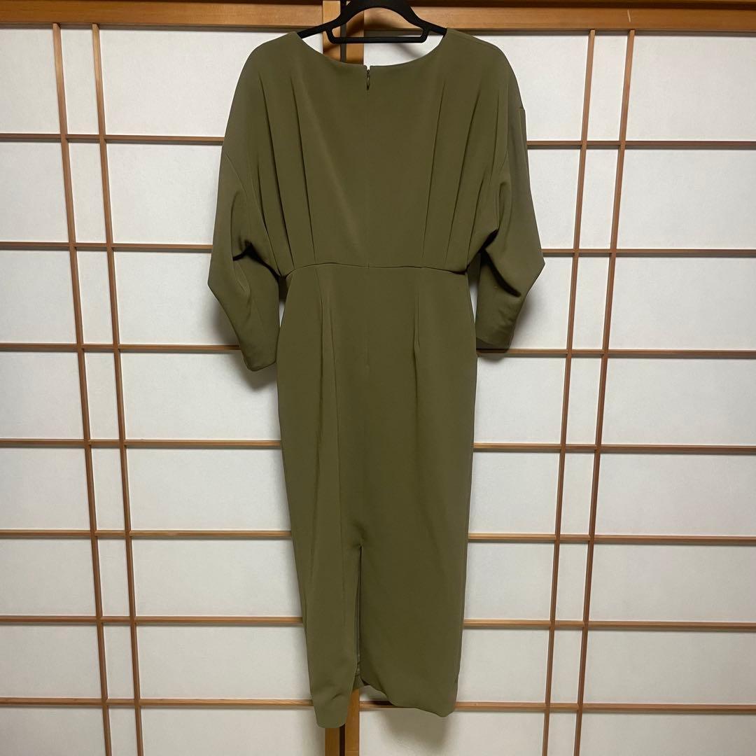 【最終価格】mame kurogouchi ドレス ワンピース カーキ