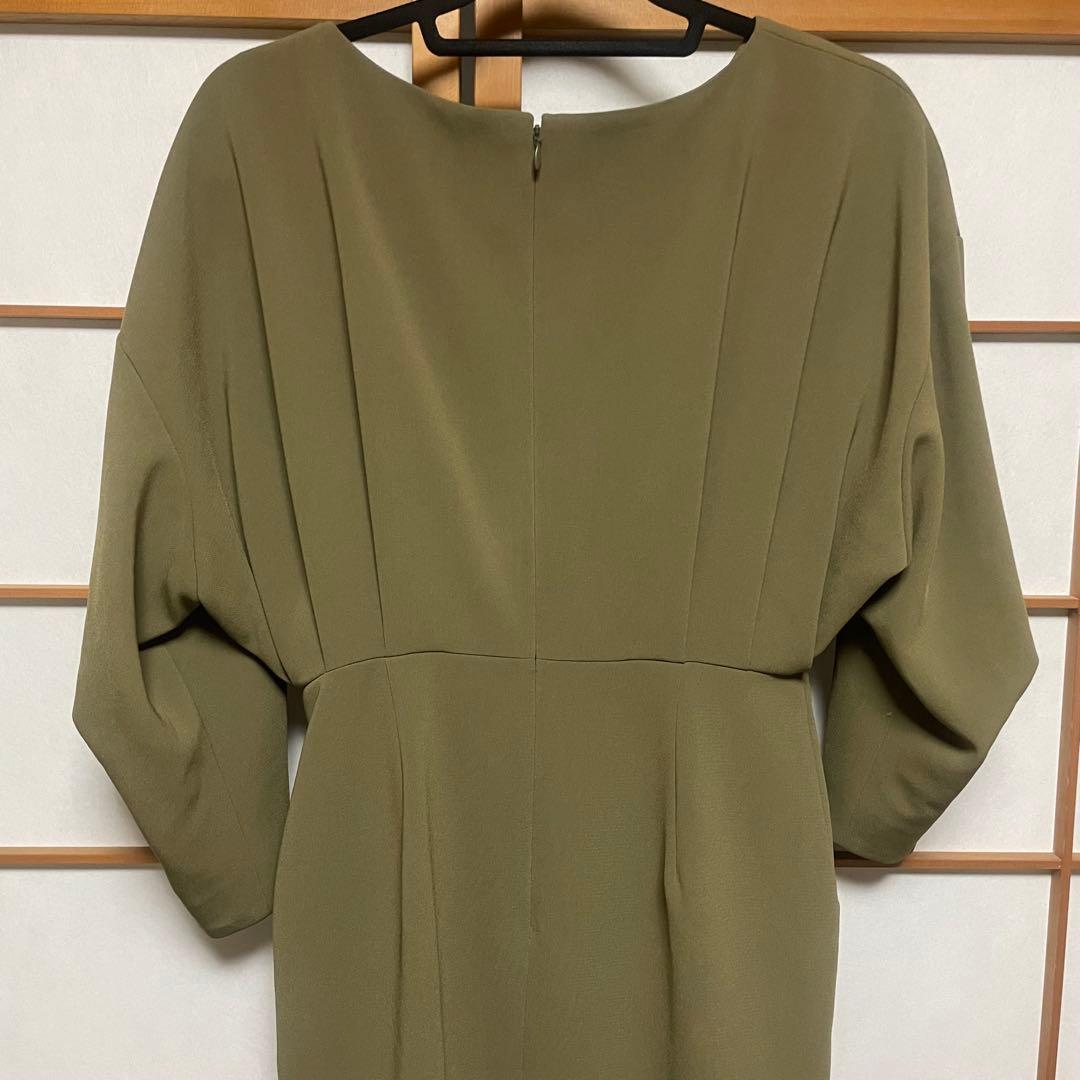 【最終価格】mame kurogouchi ドレス ワンピース カーキ