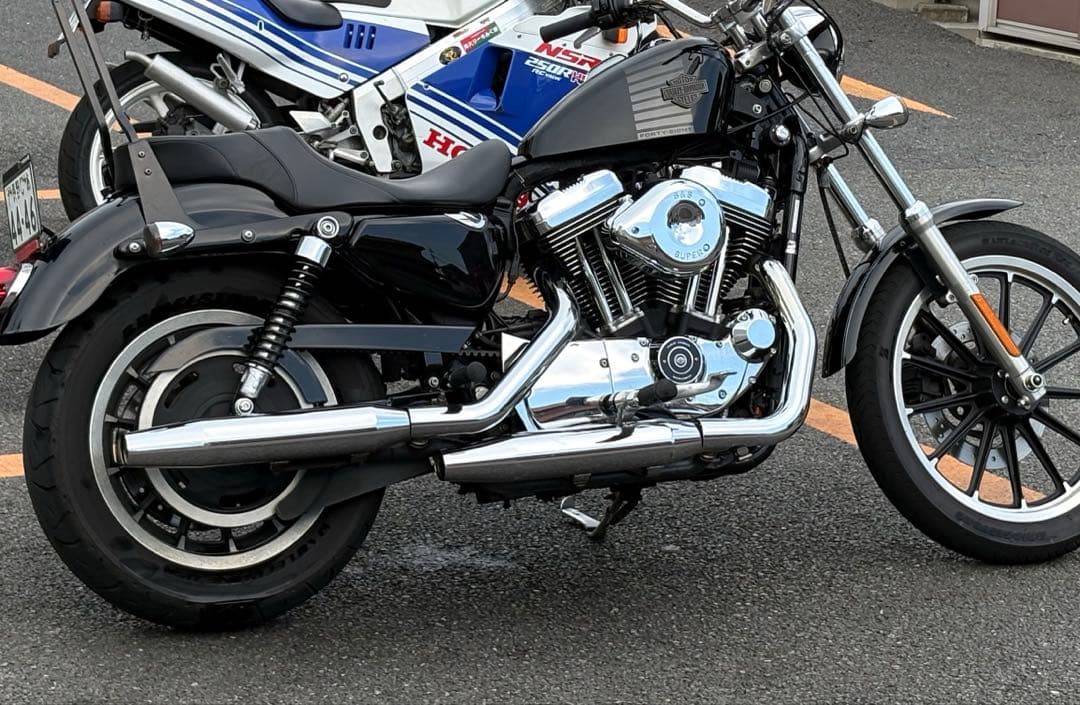 クロームワークス 3インチ テーパード スリップオン マフラー スポーツスター