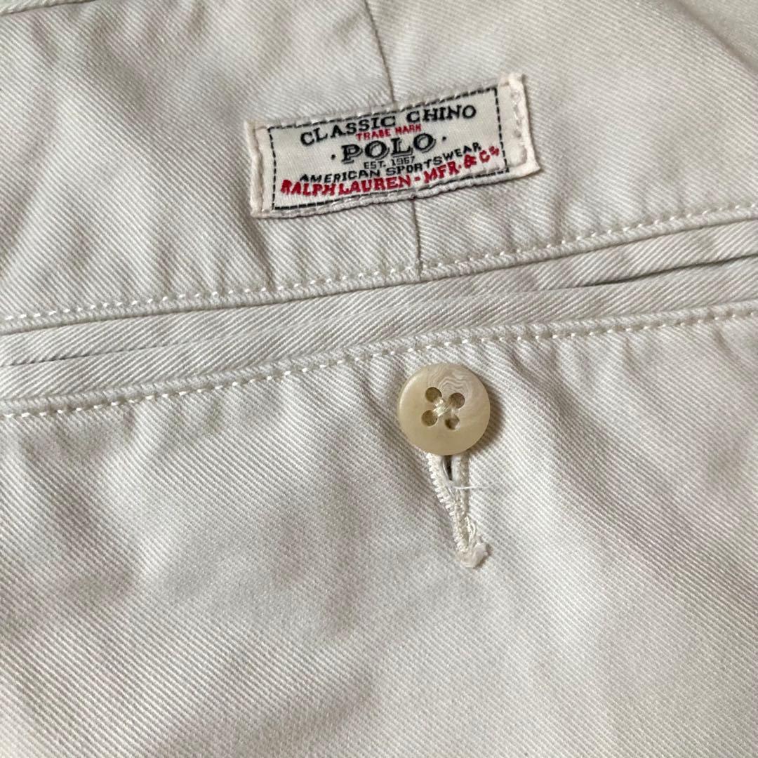 90s RalphLauren アンドリューパンツ ワイド ツータック ポロチノ